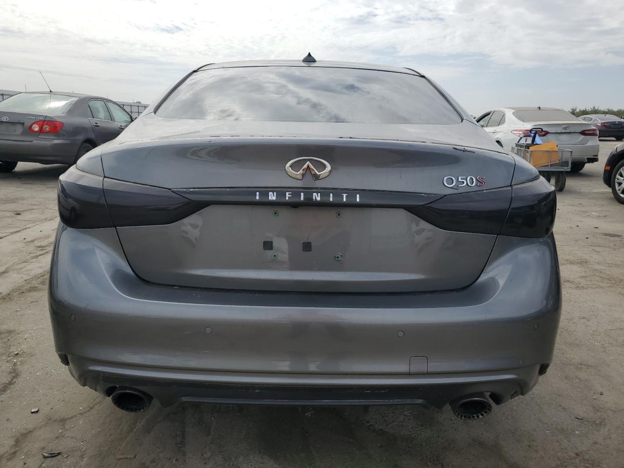 JN1FV7AP6JM460745 2018 Infiniti Q50 Red Sport 400