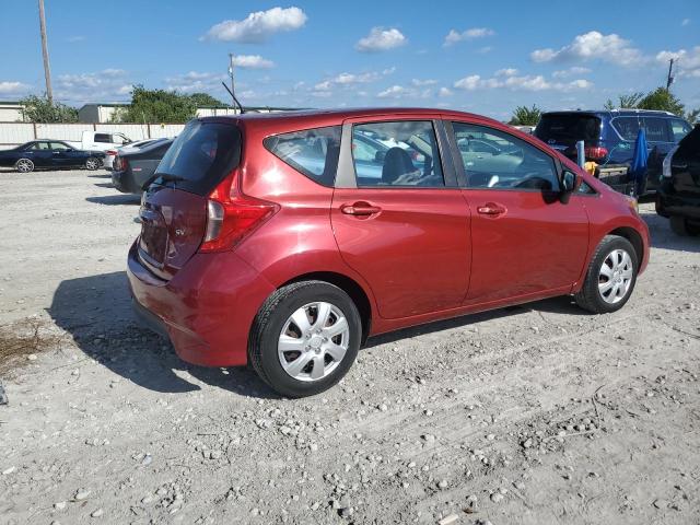  NISSAN VERSA 2018 Czerwony