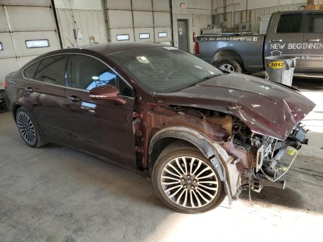  FORD FUSION 2017 Maroon