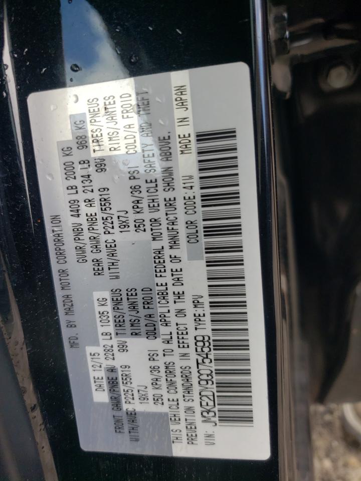 JM3KE2DY9G0754599 2016 Mazda Cx-5 Gt