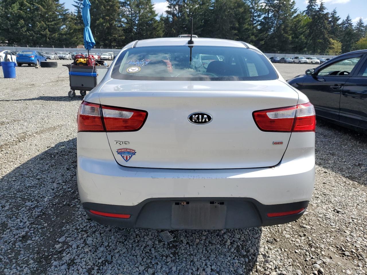 2014 Kia Rio Lx VIN: KNADM4A32E6385441 Lot: 71789714