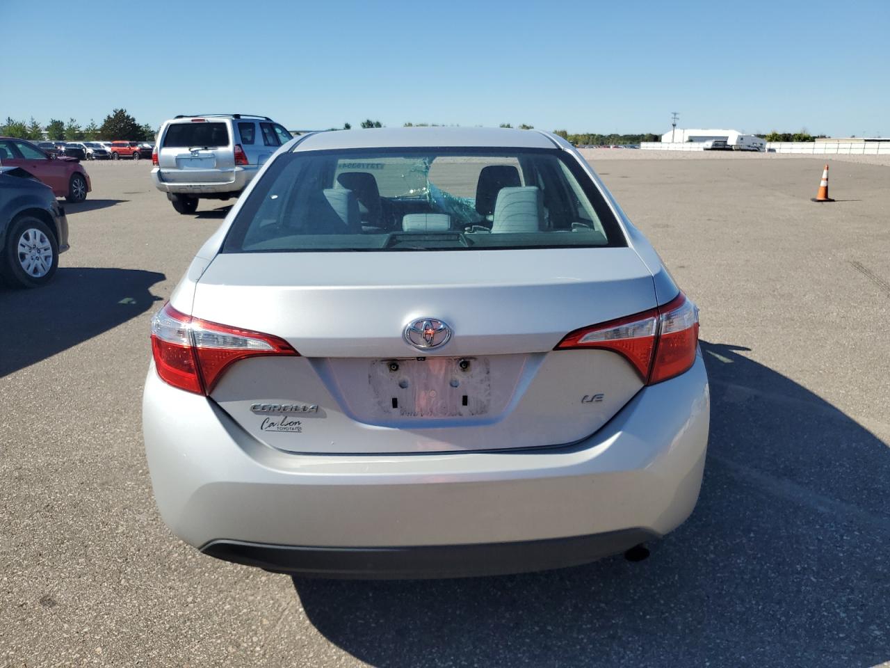 2015 Toyota Corolla L VIN: 2T1BURHE0FC356450 Lot: 73175354