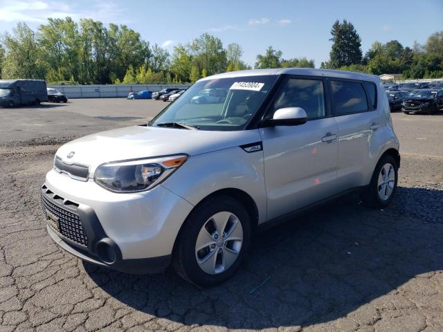  KIA SOUL 2015 Silver