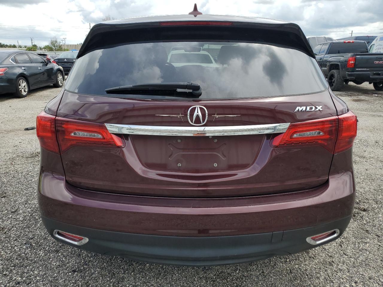 5FRYD3H47GB001236 2016 Acura Mdx Technology