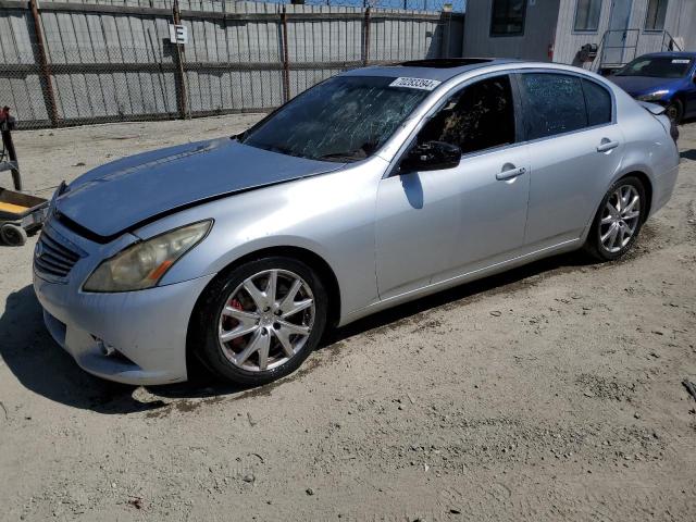 2011 Infiniti G37  de vânzare în Los Angeles, CA - Burn - Interior