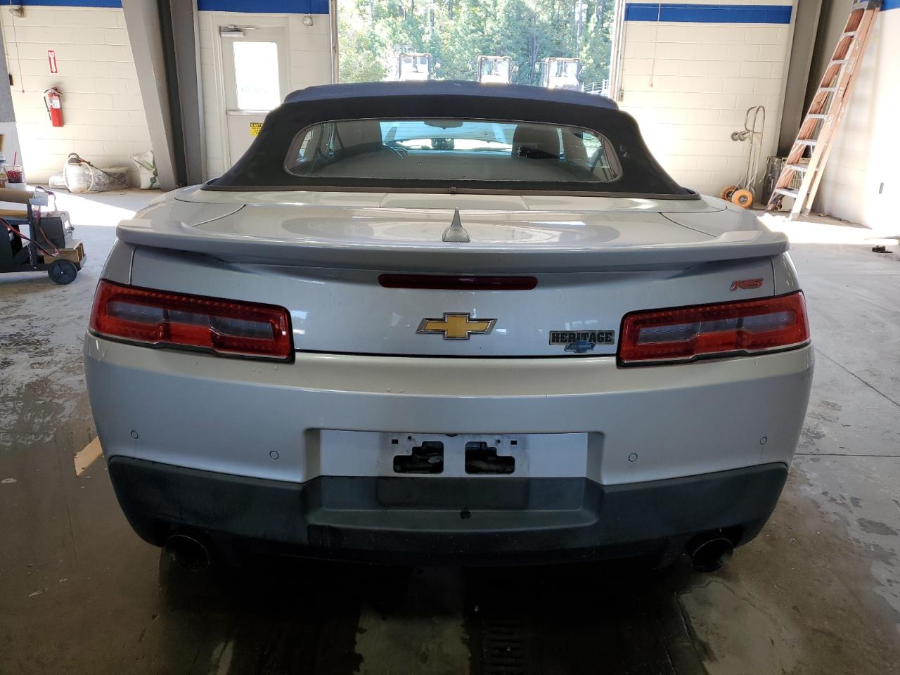 2015 Chevrolet Camaro Lt VIN: 2G1FD3D38F9276485 Lot: 70925414