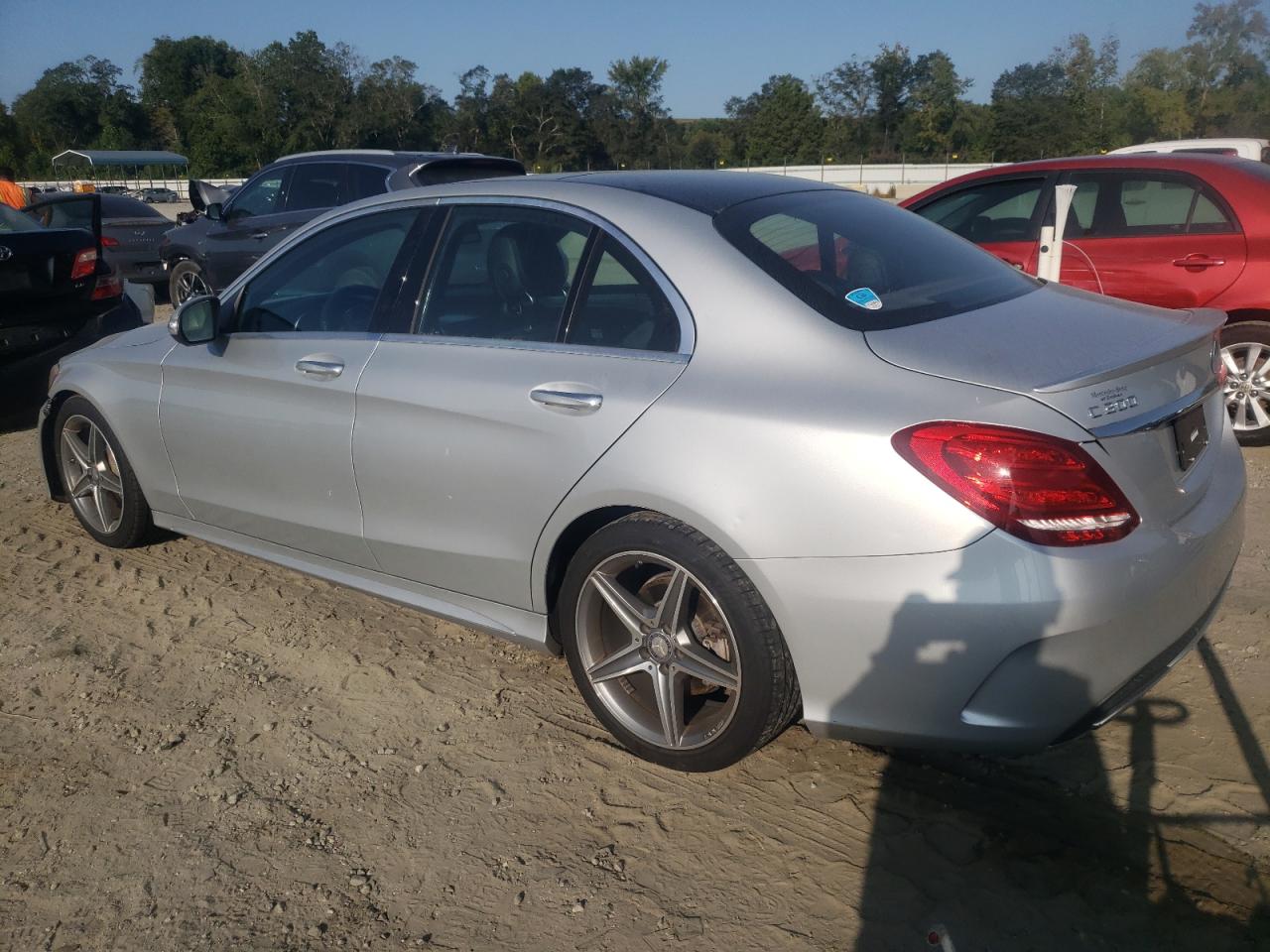 55SWF4JB6FU083488 2015 MERCEDES-BENZ C CLASS - Image 2