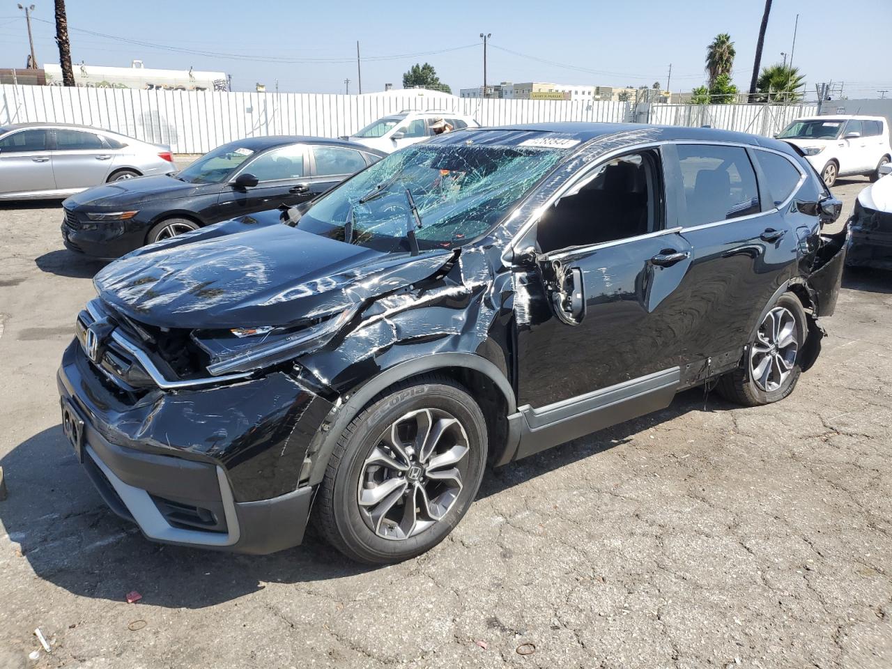 2020 Honda Cr-V Ex VIN: 2HKRW1H5XLH422098 Lot: 71283544