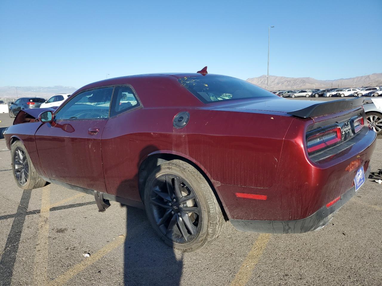 VIN 2C3CDZKGXMH611045 2021 DODGE CHALLENGER no.2