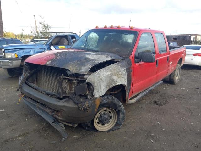 2001 Ford F350 Srw Super Duty en Venta en Anchorage, AK - Burn