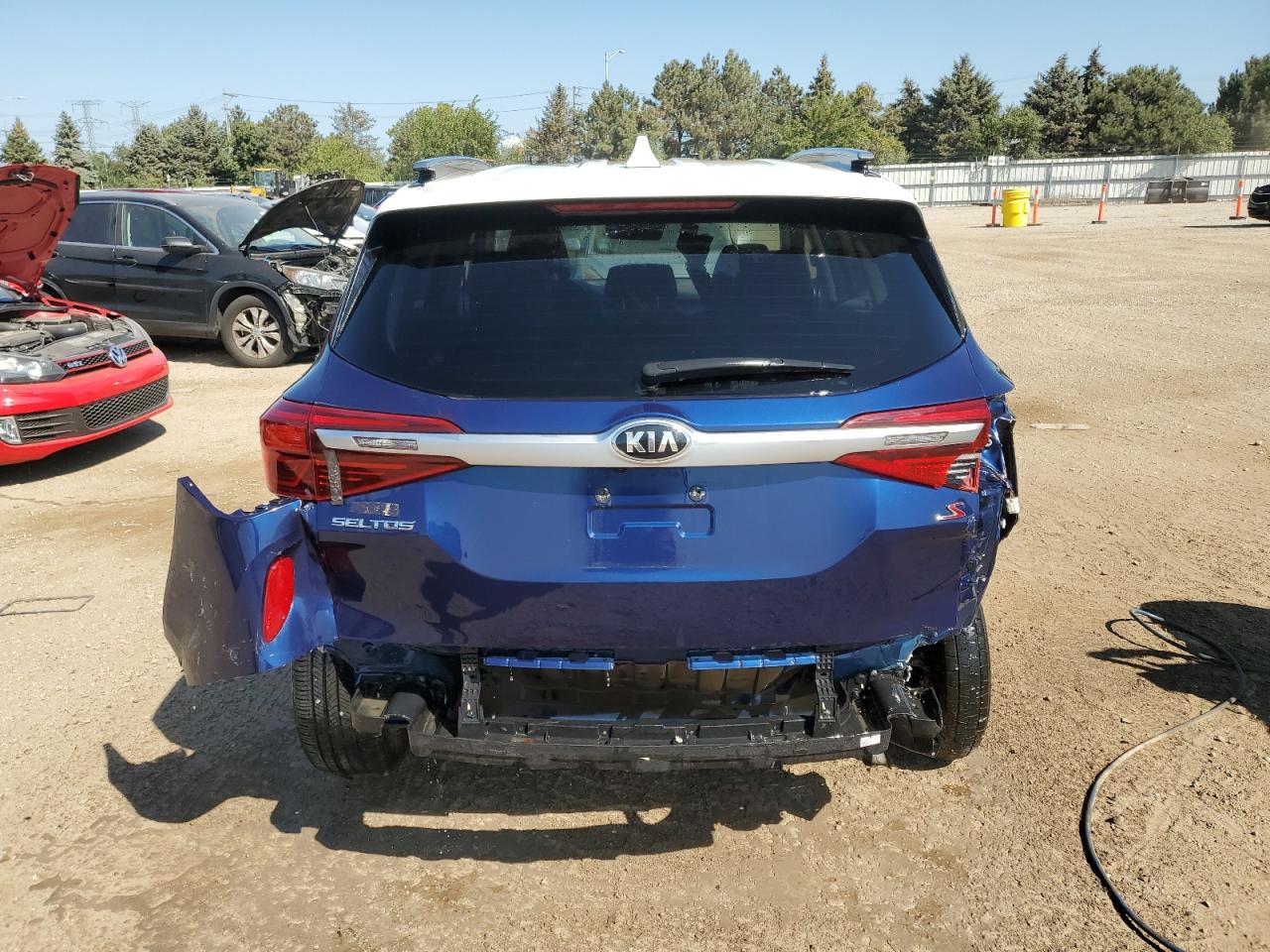 2021 Kia Seltos S VIN: KNDEUCAA9M7128432 Lot: 68562674