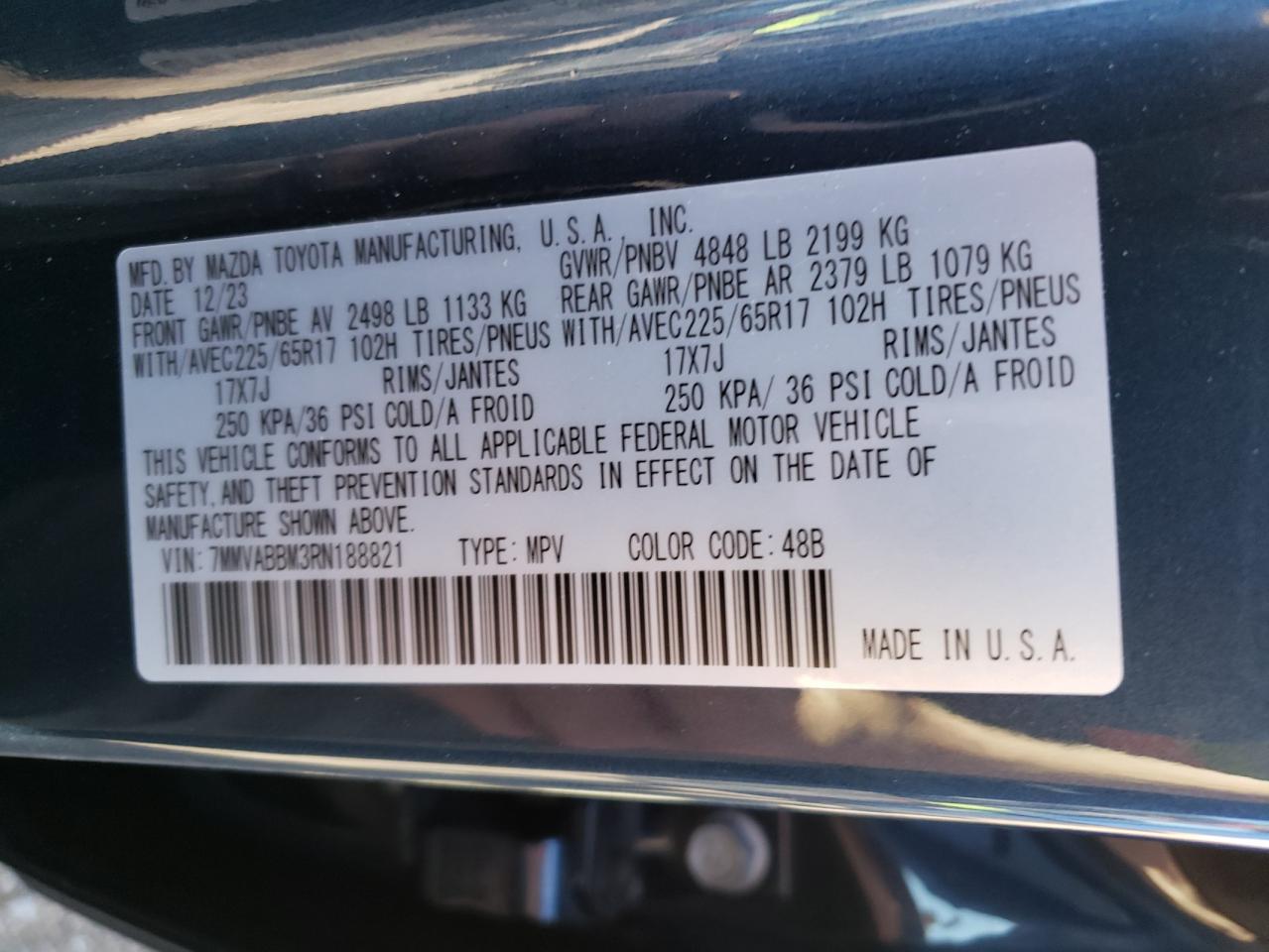 7MMVABBM3RN188821 2024 MAZDA CX-50 - Image 13