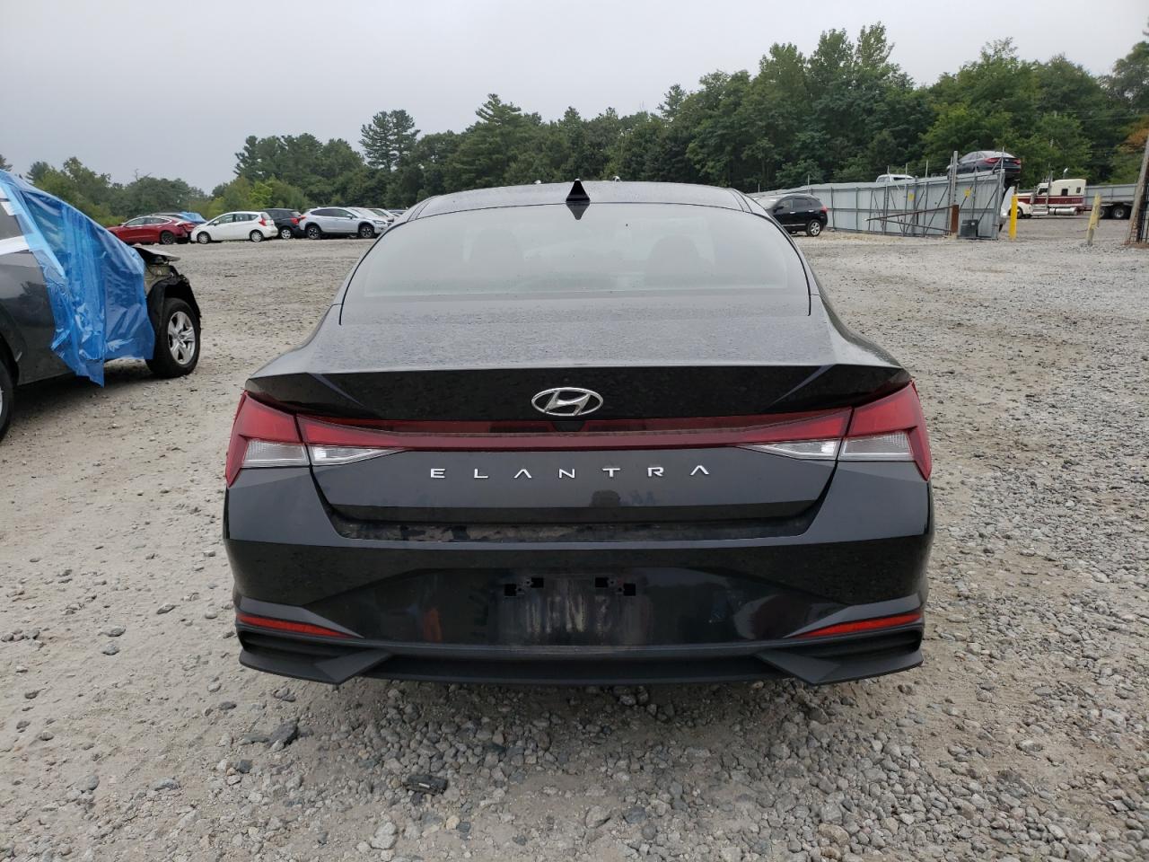 2022 Hyundai Elantra Se VIN: KMHLL4AG9NU243681 Lot: 70595284