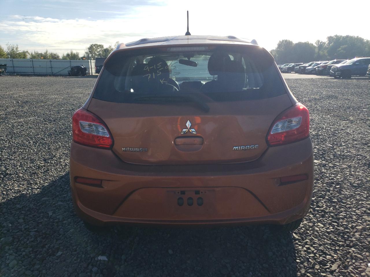 2017 Mitsubishi Mirage Es VIN: ML32A3HJ2HH012610 Lot: 72583694