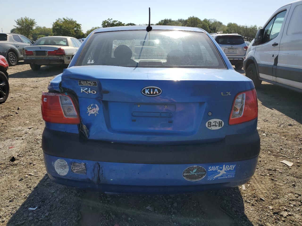 KNADE223296439133 2009 Kia Rio Base