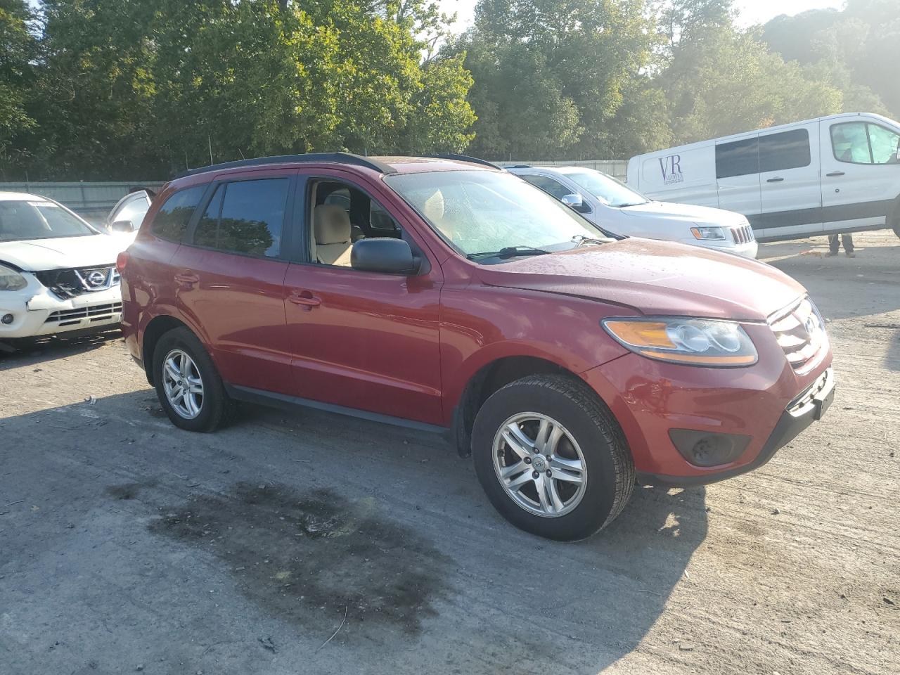 2011 Hyundai Santa Fe Gls VIN: 5XYZGDAB8BG025820 Lot: 70472344