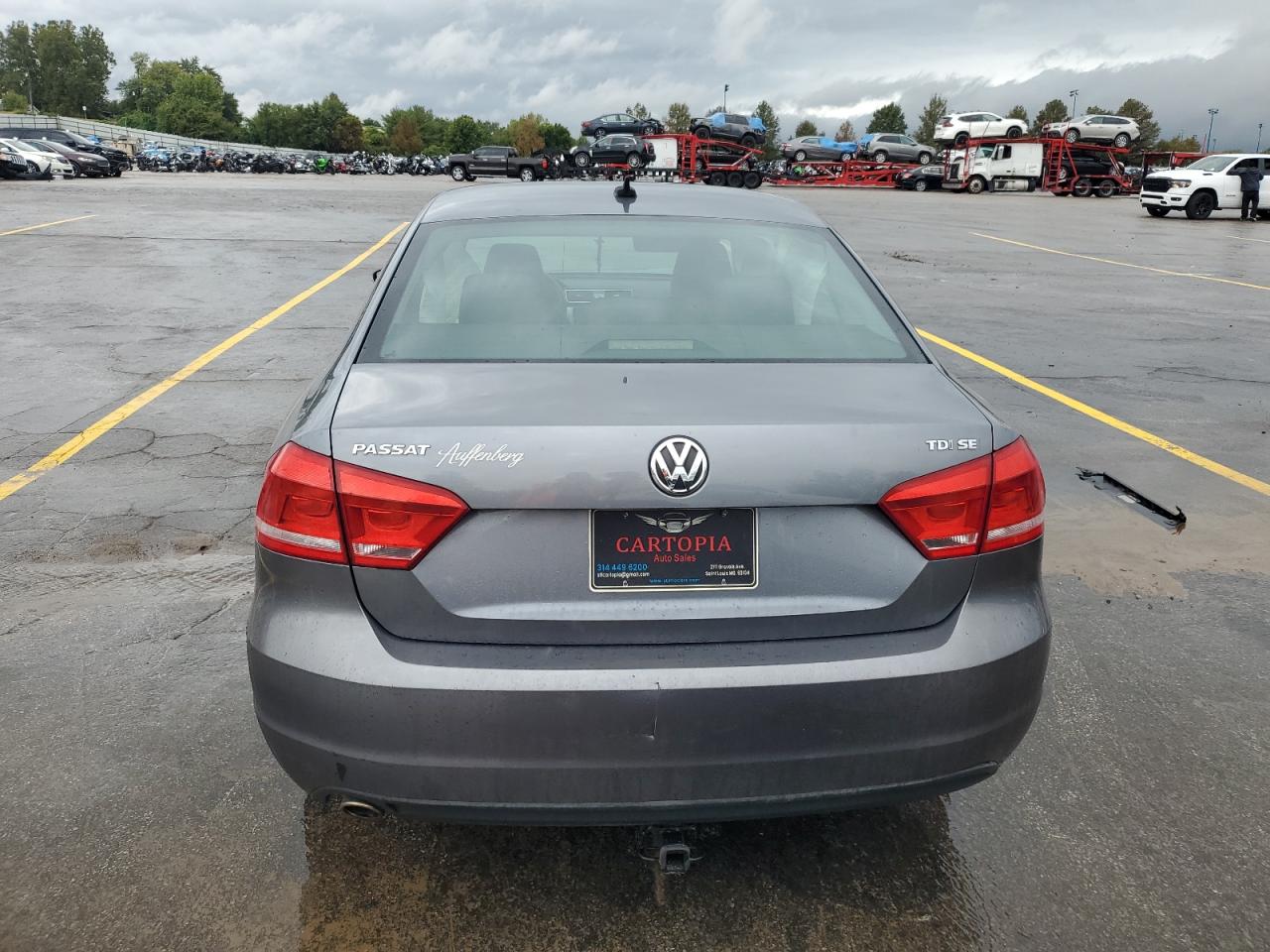 2013 Volkswagen Passat Se VIN: 1VWBN7A3XDC118571 Lot: 72901624