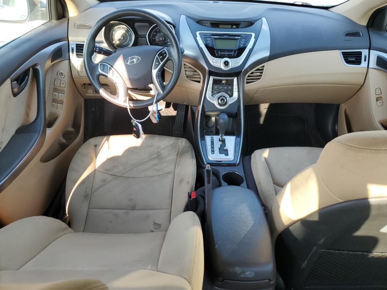 KMHDH4AE5CU193024 2012 Hyundai Elantra Gls