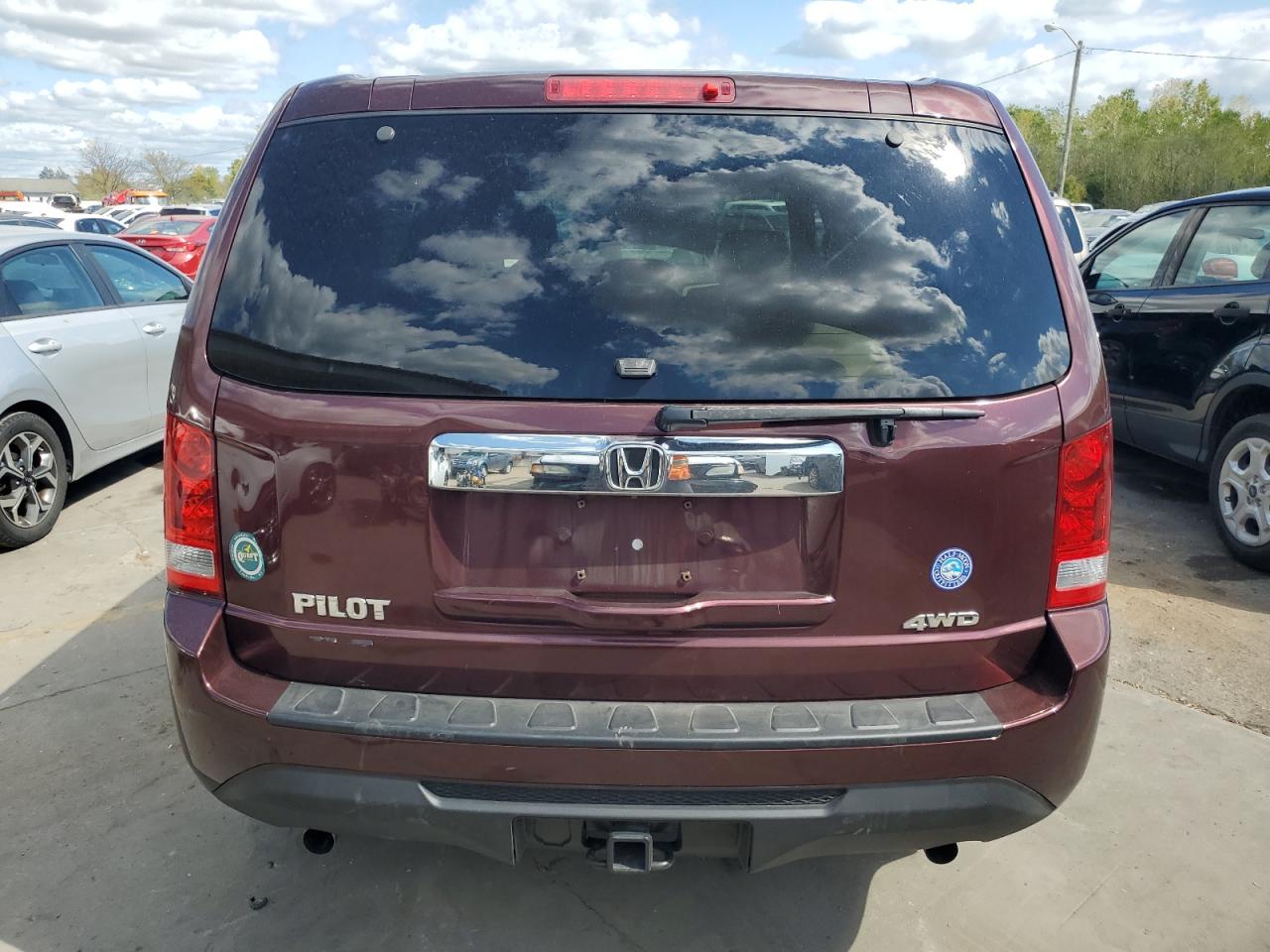 2013 Honda Pilot Lx VIN: 5FNYF4H20DB053660 Lot: 71598304