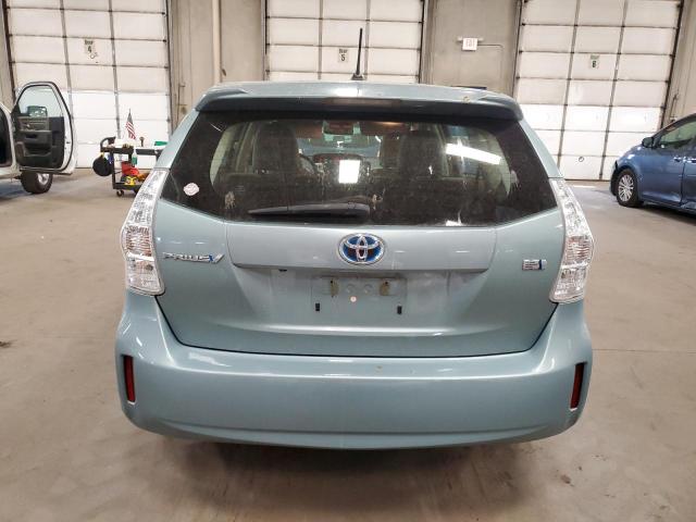  TOYOTA PRIUS 2014 Teal