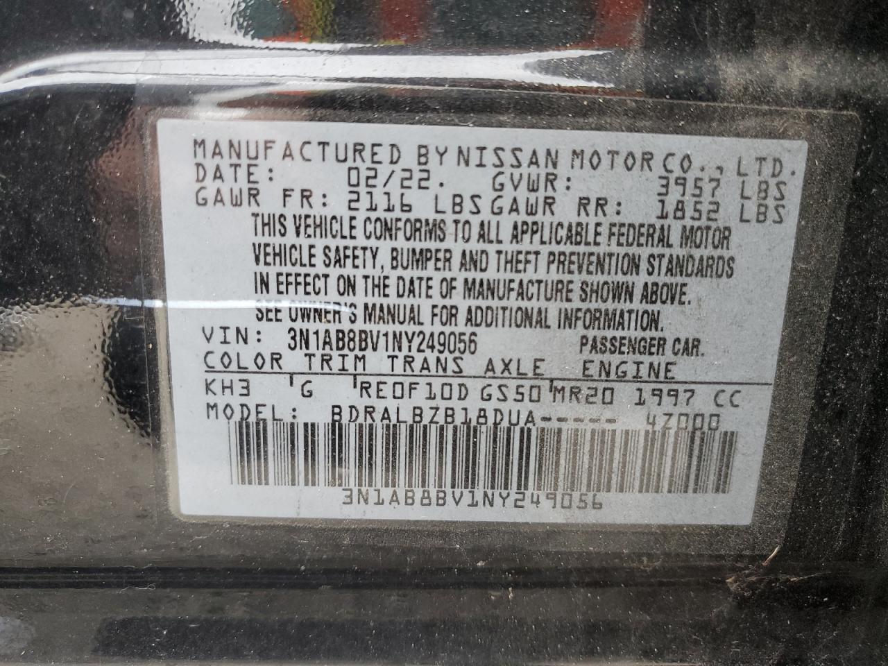 2022 Nissan Sentra - Image 13