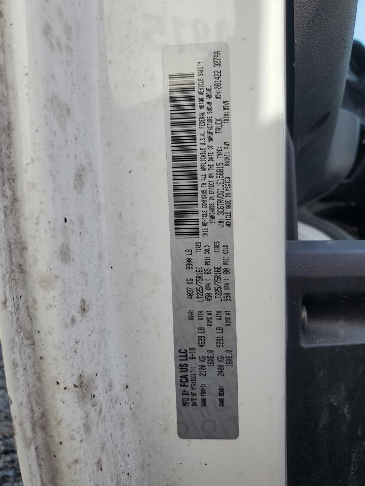 3C6TRVDG1JE156815 2018 Ram Promaster 2500 2500 High