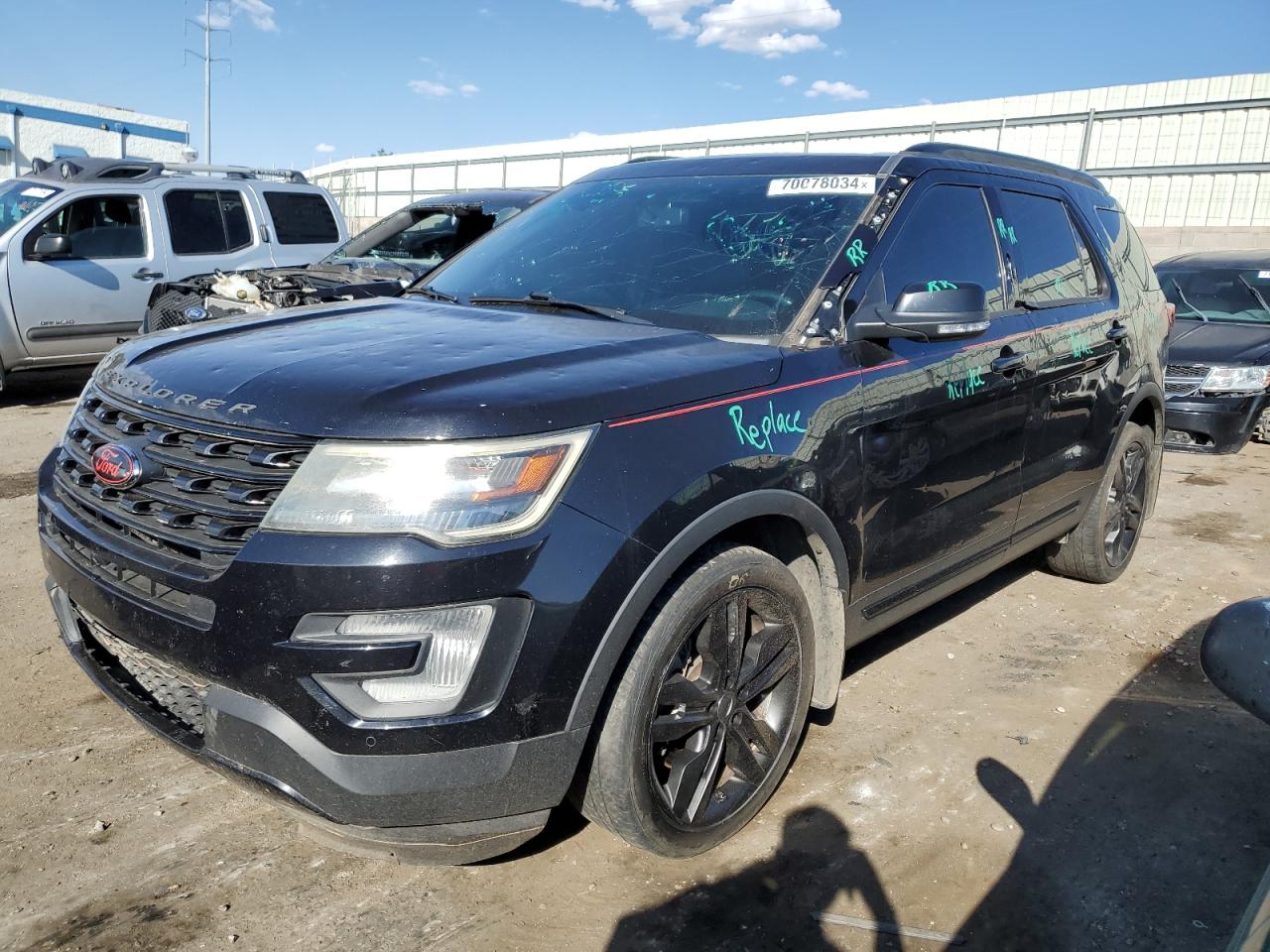 1FM5K8GT9GGC86703 2016 FORD EXPLORER - Image 1