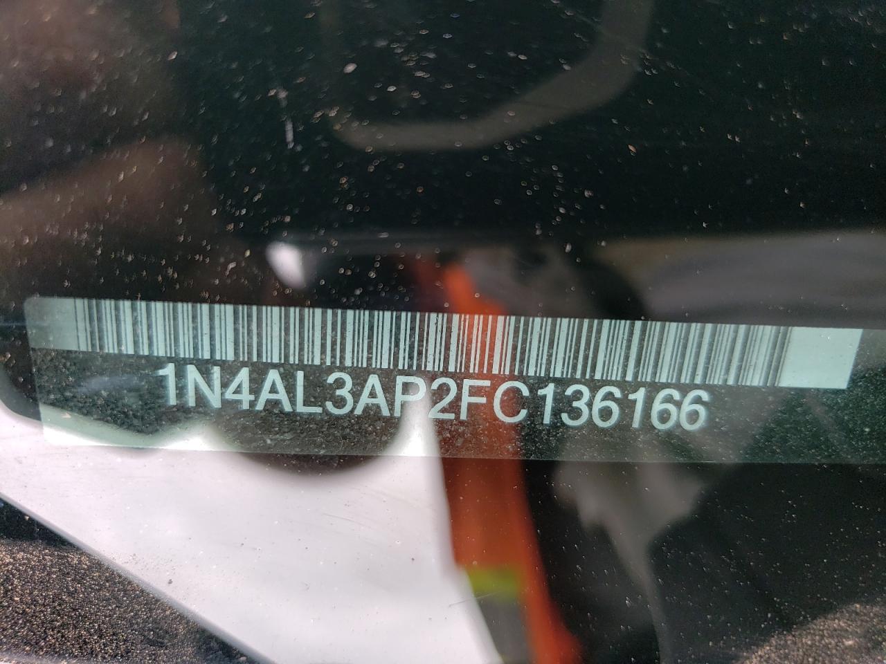 1N4AL3AP2FC136166 2015 Nissan Altima 2.5