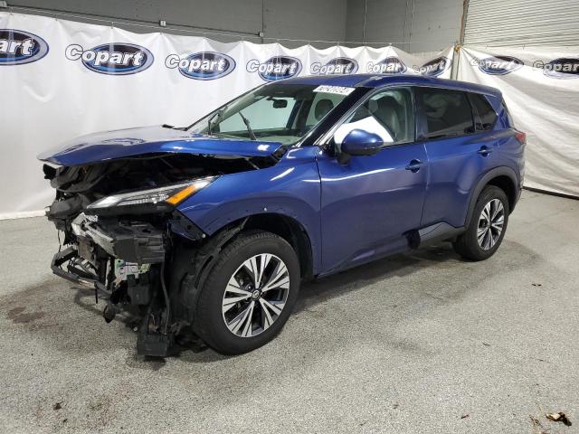  NISSAN ROGUE 2021 Blue