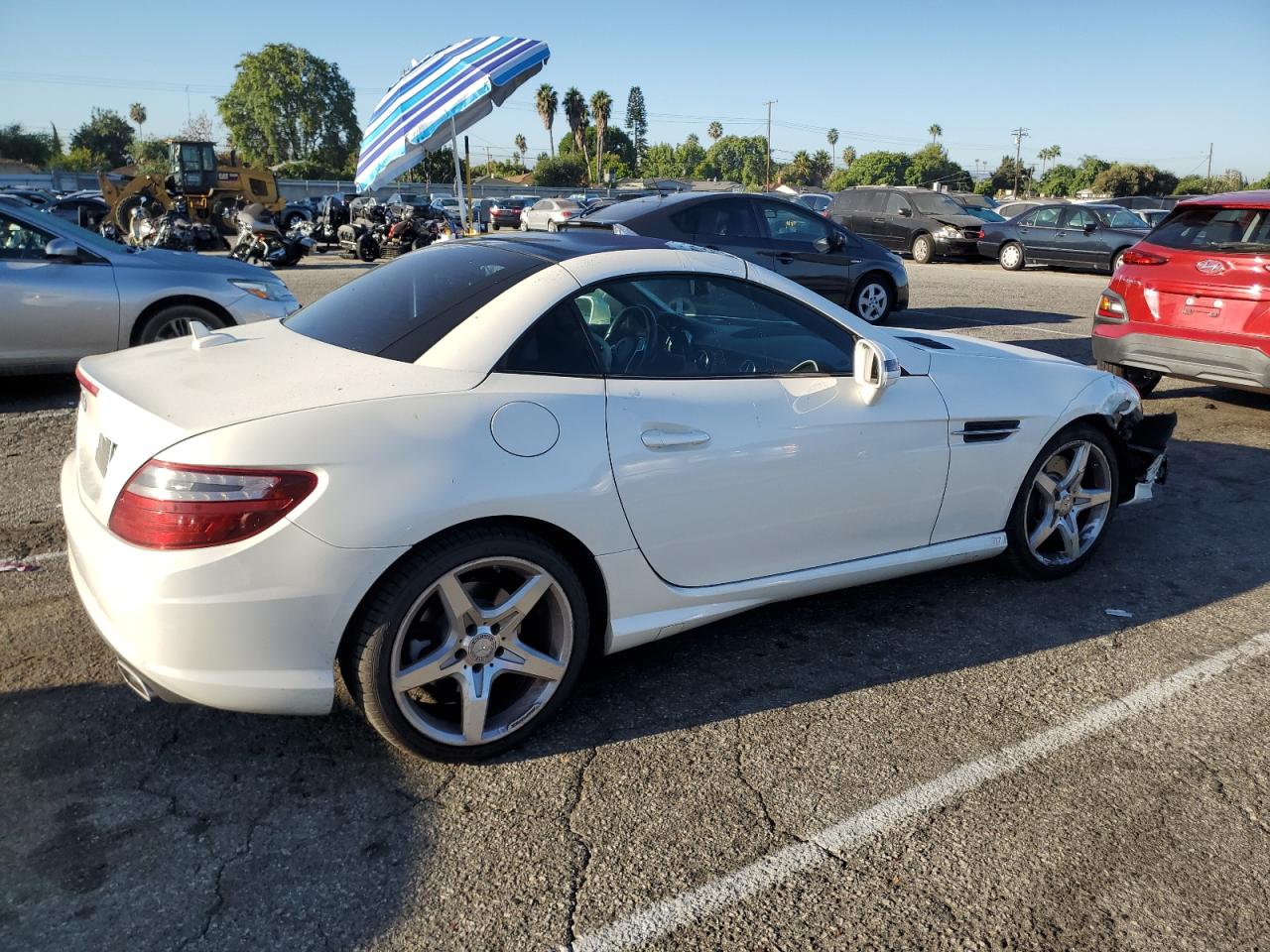 VIN WDDPK5HA1EF078199 2014 MERCEDES-BENZ SLK-CLASS no.3