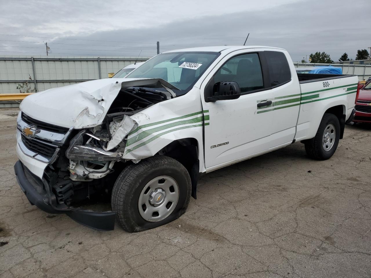 2018 Chevrolet Colorado VIN: 1GCHSBEA5J1183062 Lot: 72756334