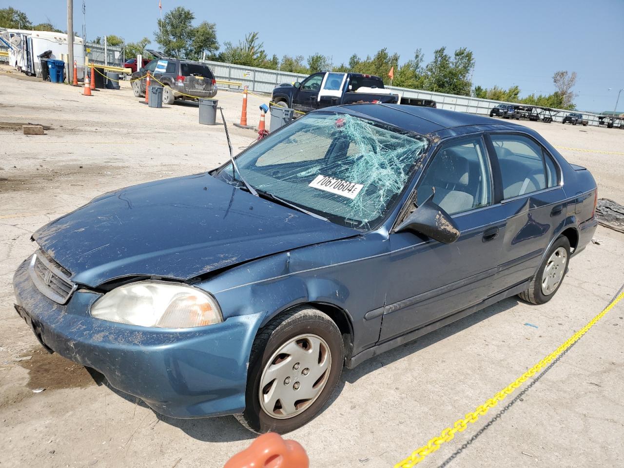 1996 Honda Civic Lx for Sale in Dyer, IN - Rollover