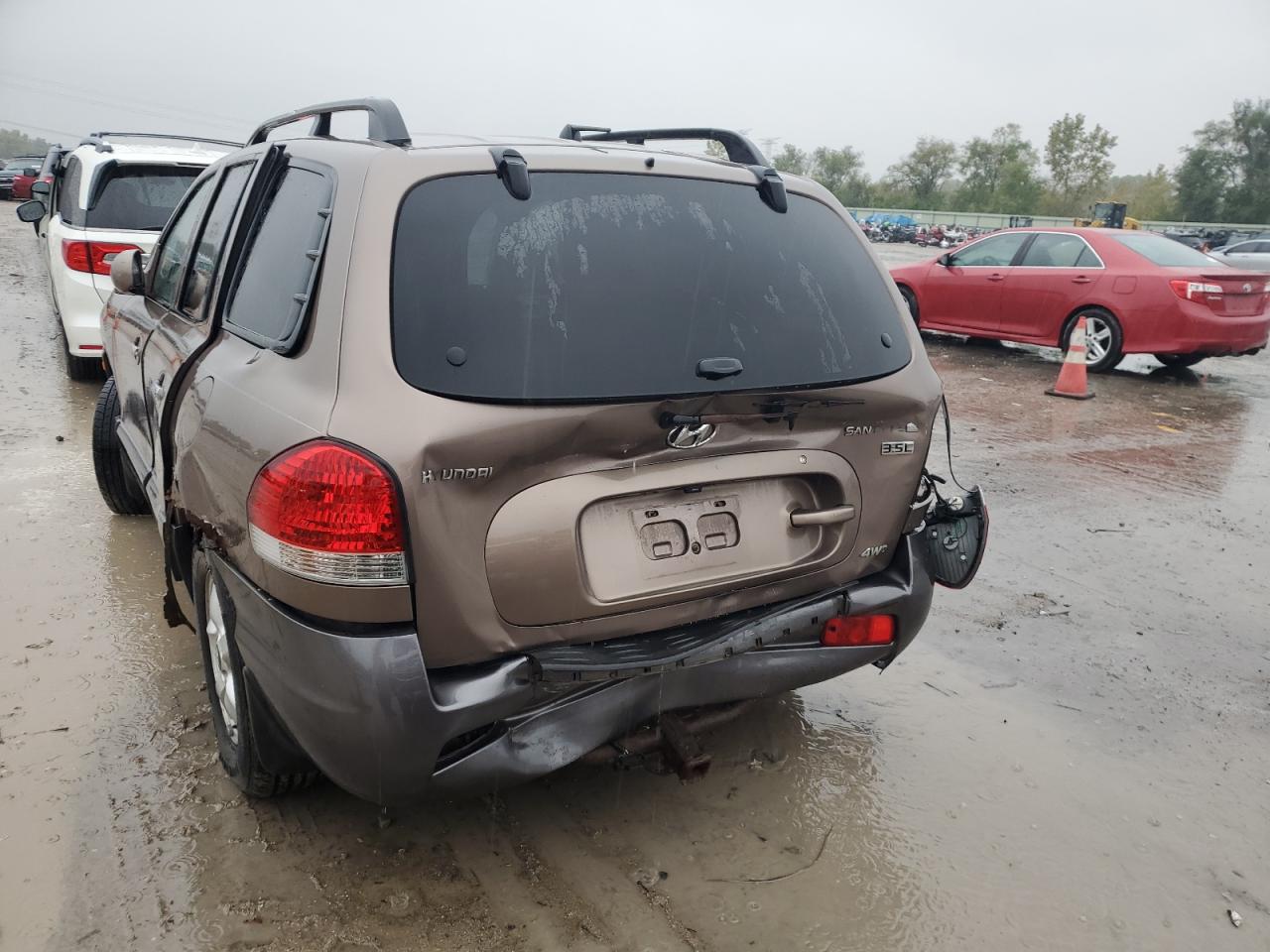 KM8SC73EX5U001216 2005 Hyundai Santa Fe Gls