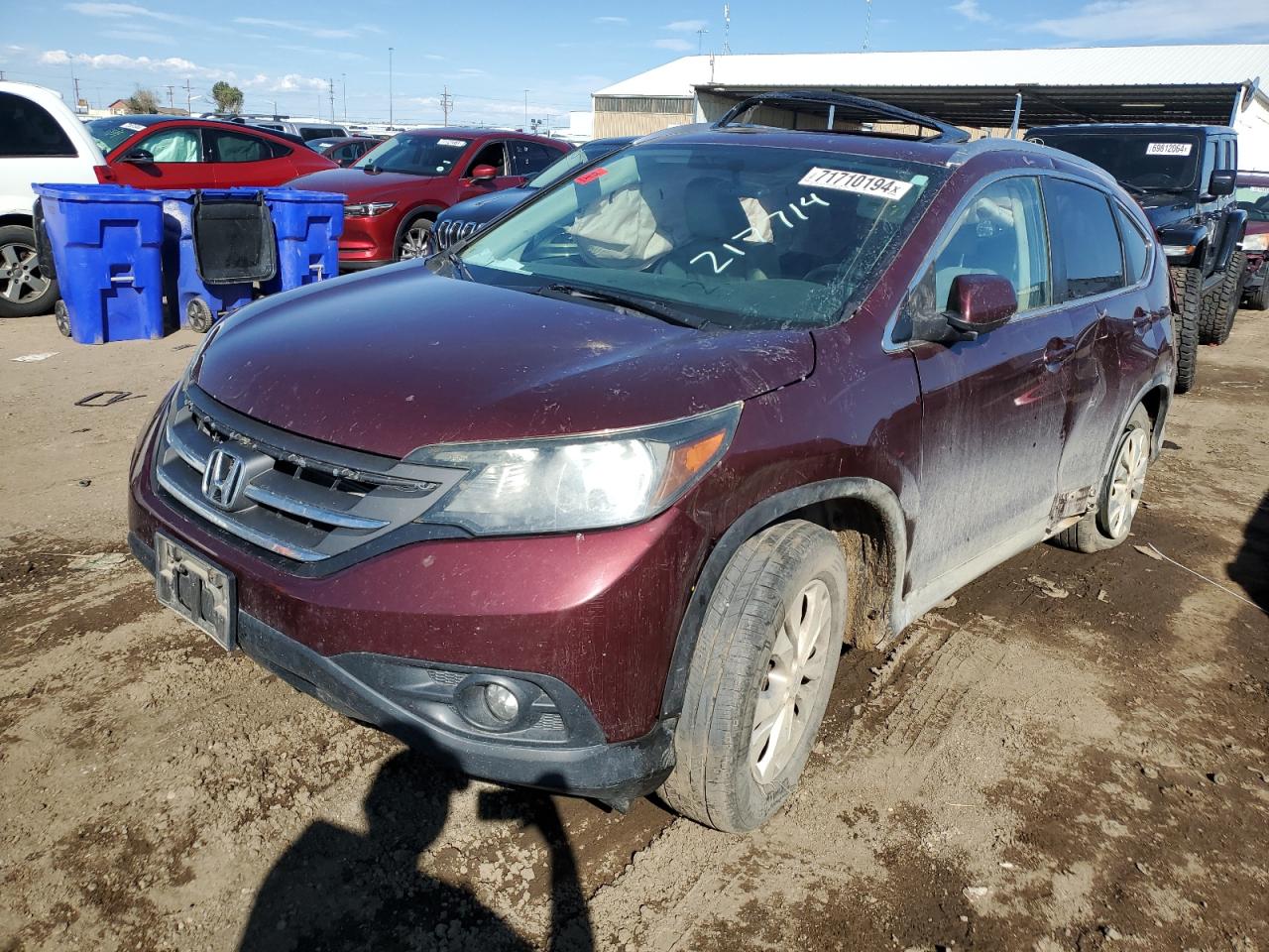 VIN 5J6RM4H77DL010107 2013 HONDA CRV no.1