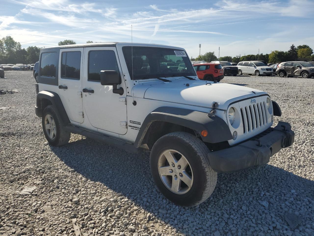 1C4HJWDG6EL208268 2014 Jeep Wrangler Unlimited Sport