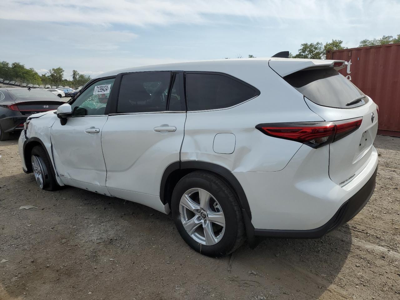 2023 Toyota Highlander Hybrid Le VIN: 5TDBBRCH9PS564424 Lot: 71299434