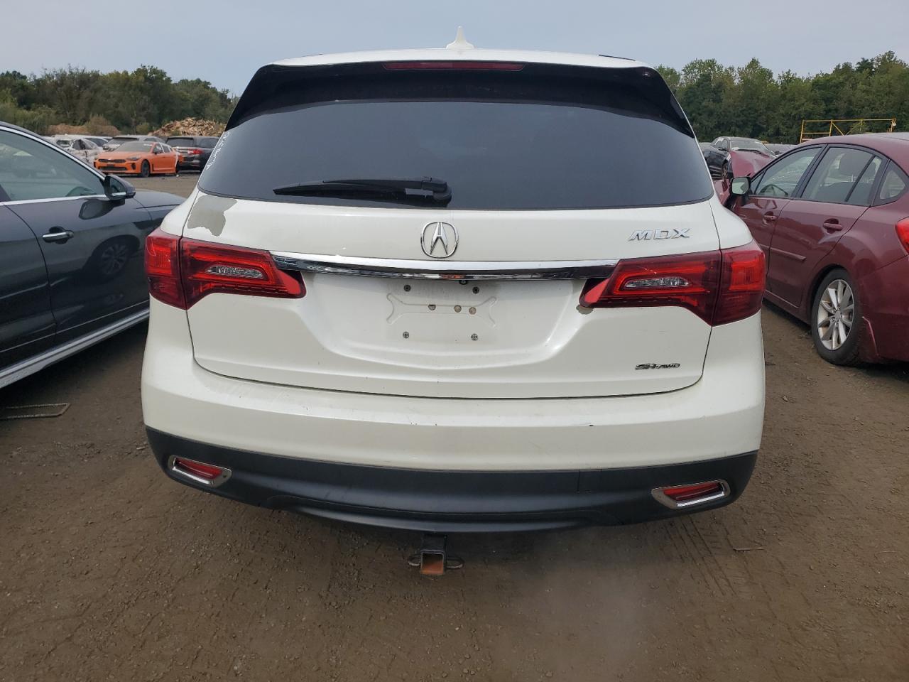 2016 Acura Mdx Technology VIN: 5FRYD4H62GB006626 Lot: 71731074