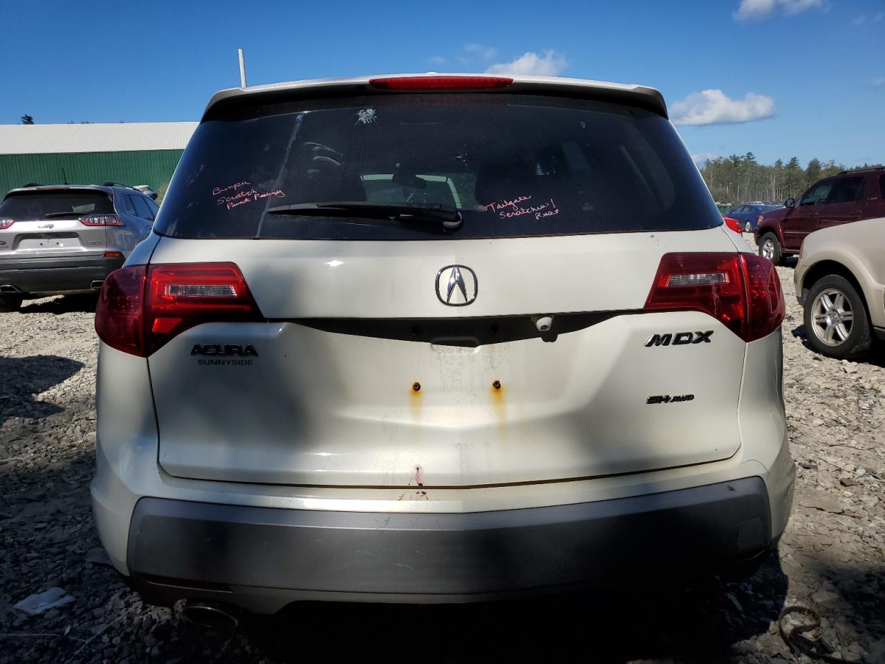 2007 Acura Mdx Technology VIN: 2HNYD28387H544764 Lot: 70288434