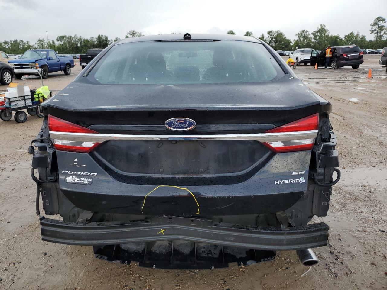 2018 Ford Fusion Se Hybrid VIN: 3FA6P0LU8JR269035 Lot: 70589004