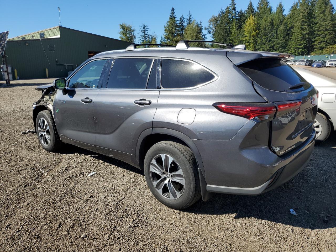 2021 Toyota Highlander Hybrid Xle VIN: 5TDGBRCH1MS522704 Lot: 72257334