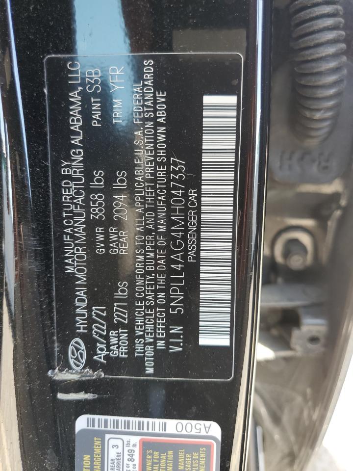 5NPLL4AG4MH047337 2021 Hyundai Elantra Se