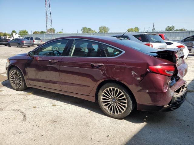 Sedans FORD FUSION 2017 Burgundy