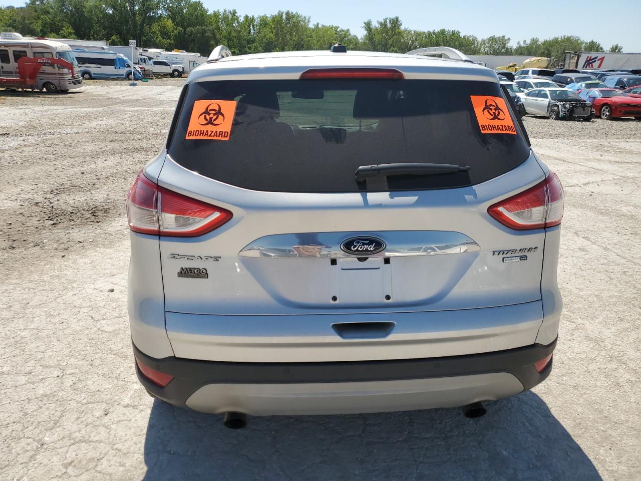 2015 Ford Escape Titanium VIN: 1FMCU9JXXFUB30155 Lot: 70481254