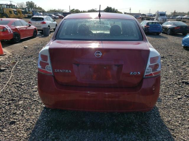  NISSAN SENTRA 2012 Red