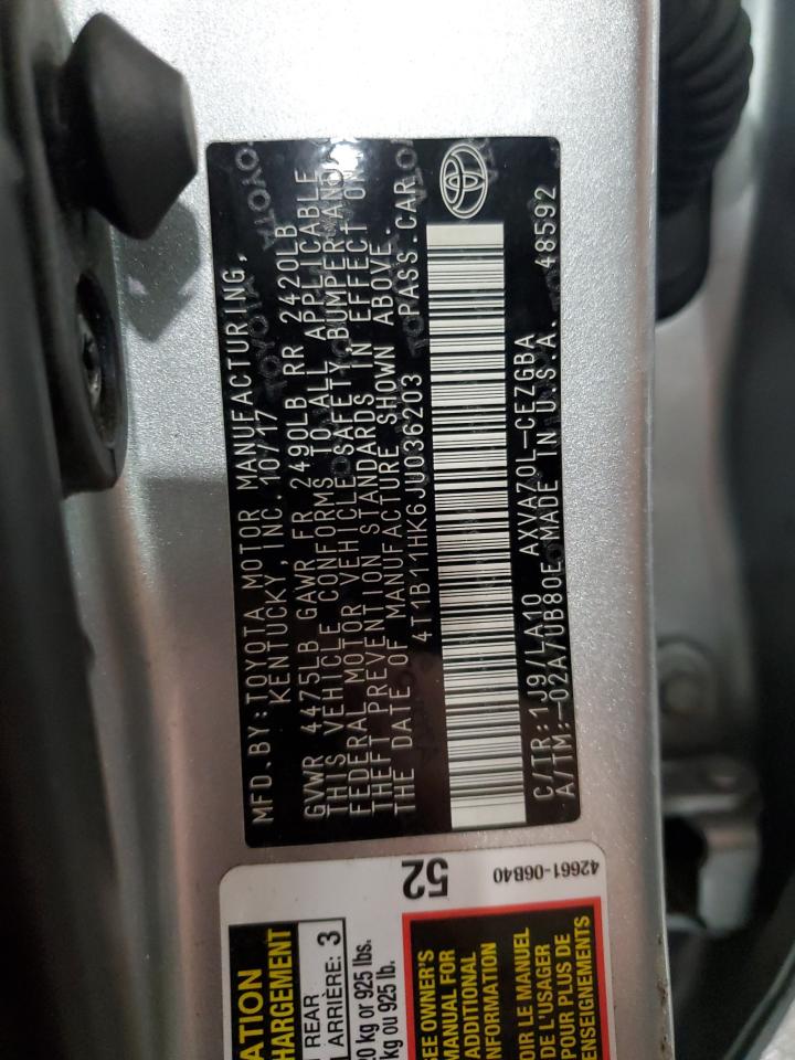 2018 Toyota Camry - Image 12