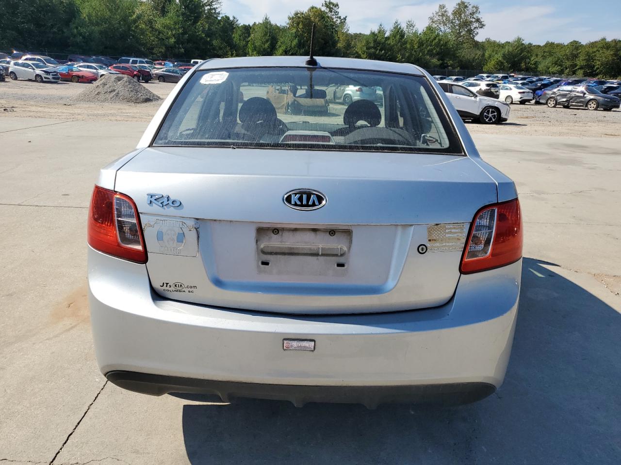 2011 Kia Rio Base VIN: KNADH4A37B6929190 Lot: 70637594