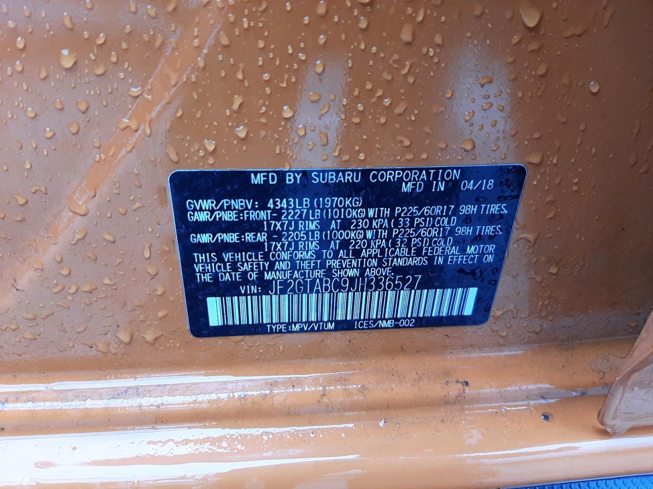 2018 Subaru XV - Image 13