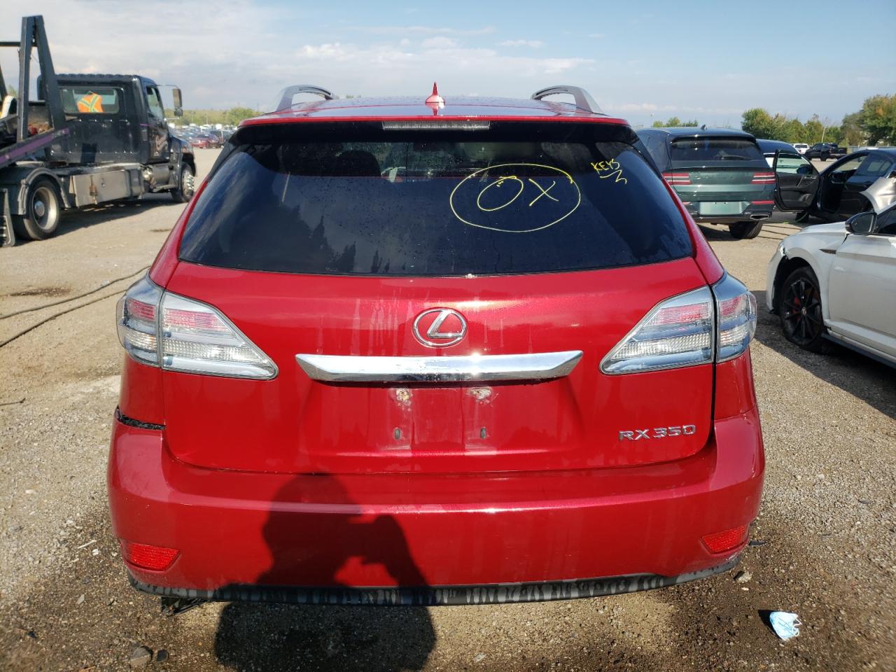 2011 Lexus Rx 350 VIN: 2T2BK1BA4BC120032 Lot: 70224674