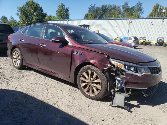 Sedans KIA OPTIMA 2016 Burgundy