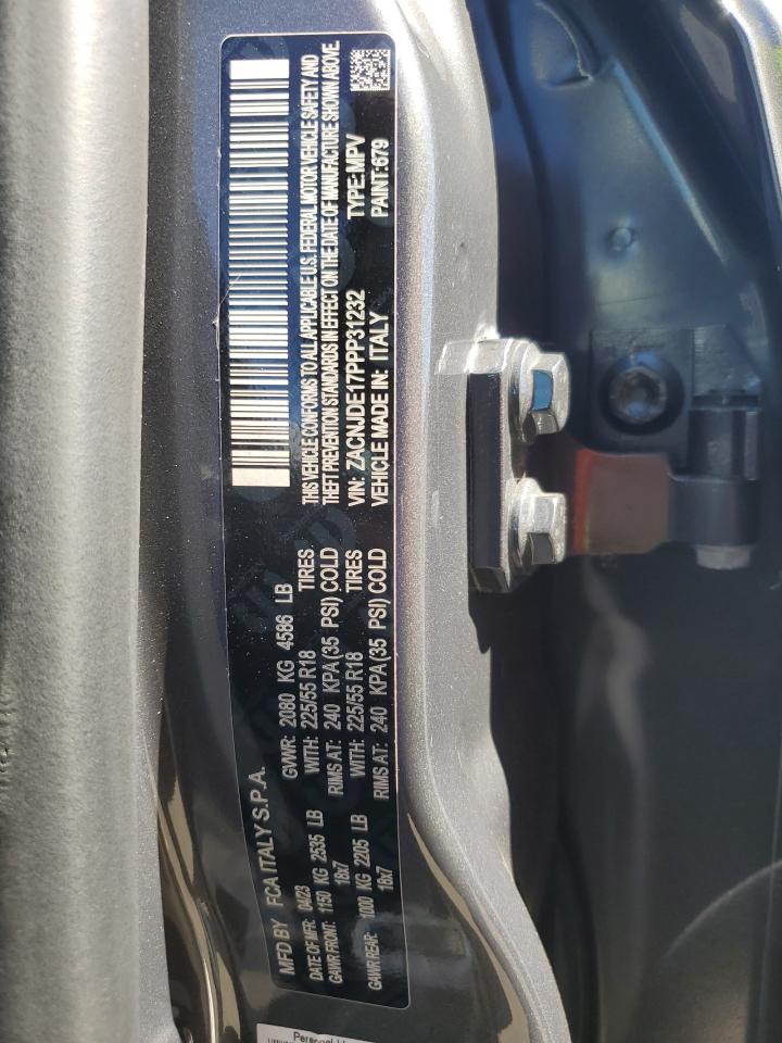 ZACNJDE17PPP31232 2023 Jeep Renegade Altitude